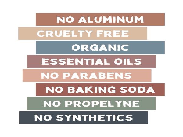 ORGANIC DEODORANT- SANDALWOOD FRAGRANCE - FOR MEN